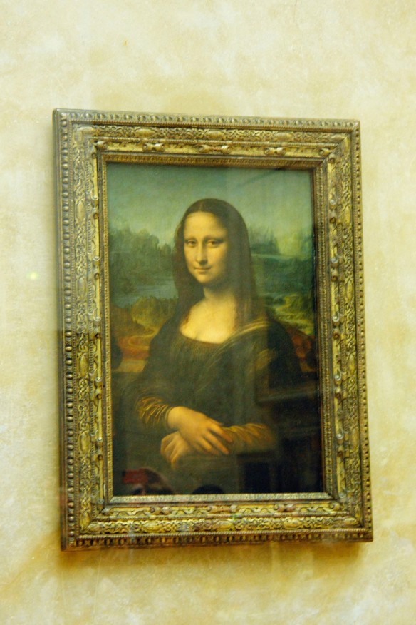 But we did see the Mona Lisa!